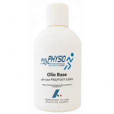 BS PHYSIO OLIO BASE PER USO PRE/POST GARA 200 ml - FIDAL